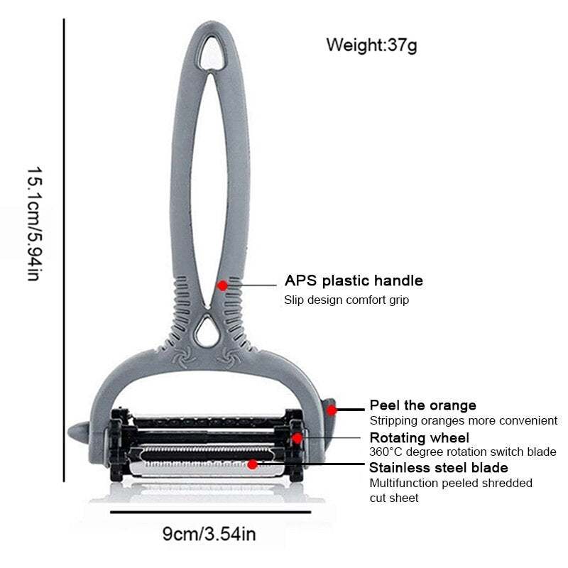 3 in 1 Multifunctional Kitchen Peeler